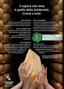 Manifesto Consorzio Parmigiano Reggiano