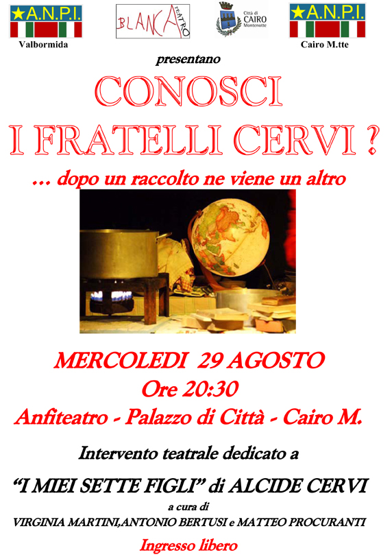 Anpi_Conosci i fratelli Cervi?